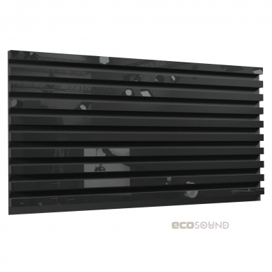 Купить акустическая панель ecosound comb xxl plastic black 200 х 100 см 53 мм черная по низкой цене