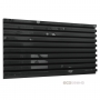 Купить акустическая панель ecosound comb xxl plastic black 200 х 100 см 53 мм черная по низкой цене