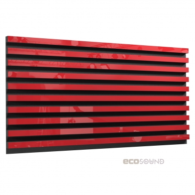 Купить акустическая панель ecosound comb xxl plastic red 200 х 100 см 53 мм красная по низкой цене