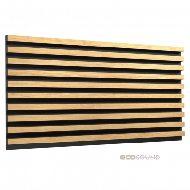 Купить акустическая панель ecosound comb xxl sherwood-oak 200 х 100 см 53 мм светлый дуб по низкой цене