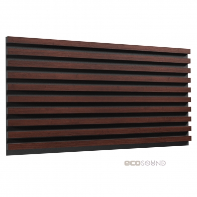 Купить акустическая панель ecosound comb xxl wenge 200 х 100 см 53 мм коричневая по низкой цене
