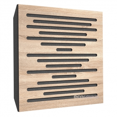 Купить акустическая панель ecosound ecowave lt-sonoma-oak 50 х 50 см 73 мм латте по низкой цене