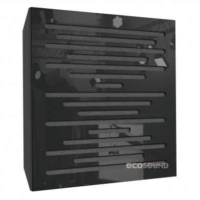 Купить акустическая панель ecosound ecowave plastic black 50 х 50 см 73 мм черная по низкой цене