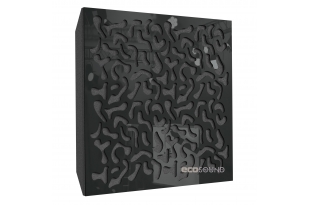 Акустична панель Ecosound Boomerang Plastic Black 50 х 50 см 73 мм чорна