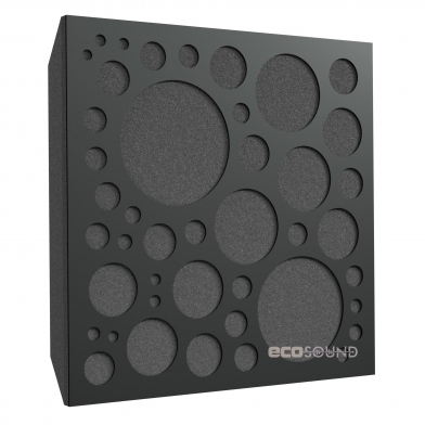 Купить акустическая панель ecosound ecobubble hdf-black 50 х 50 см 73 мм черная по низкой цене