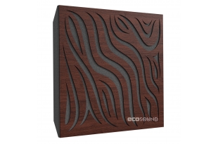 Акустична панель Ecosound Chimera Wenge 50 х 50 см 73 мм коричнева