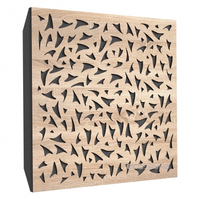 Купить акустическая панель ecosound ecofly lt-sonoma-oak 50 х 50 см 73 мм латте по низкой цене