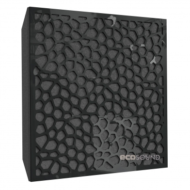 Купить акустическая панель ecosound econet plastic black 50 х 50 см 73 мм черная по низкой цене