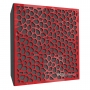 Купить акустическая панель ecosound econet plastic red 50 х 50 см 73 мм красная по низкой цене