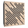 Купить акустическая панель ecosound diagonal lt-sonoma-oak 50 х 50 см 73 мм латте по низкой цене