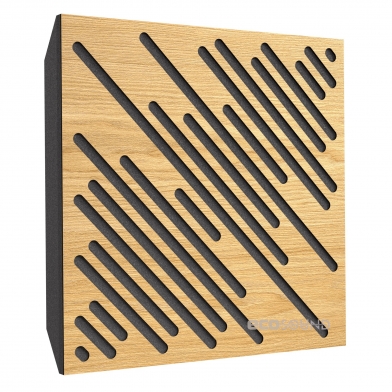 Купить акустическая панель ecosound diagonal sherwood-oak 50 х 50 см 73 мм светлый дуб по низкой цене