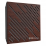 Купить акустическая панель ecosound diagonal wenge 50 х 50 см 73 мм коричневая по низкой цене