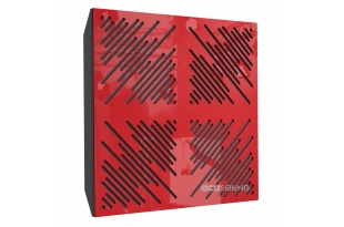 Акустическая панель Ecosound 4Diagonals Plastic Red 50 х 50 см 73 мм красная