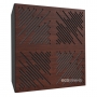 Купить акустическая панель ecosound 4diagonals wenge 50 х 50 см 73 мм коричневая по низкой цене