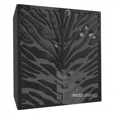 Купить акустическая панель ecosound zebra plastic black 50 х 50 см 73 мм черная по низкой цене