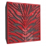 Купить акустическая панель ecosound zebra plastic red 50 х 50 см 73 мм красная по низкой цене