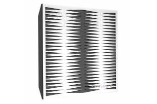Акустическая панель Ecosound Backgammon HDF-White 50 х 50 см 73 мм белая