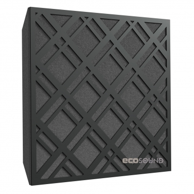 Купить акустическая панель ecosound grille hdf-black 50 х 50 см 73 мм черная по низкой цене