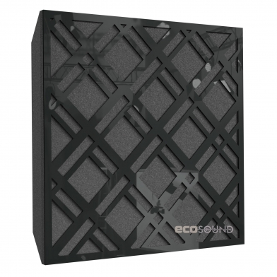 Купить акустическая панель ecosound grille plastic black 50 х 50 см 73 мм черная по низкой цене