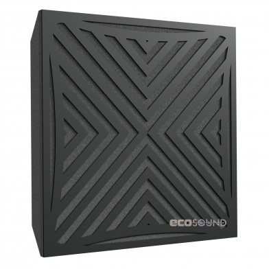 Купить акустическая панель ecosound urban hdf-black 50 х 50 см 73 мм черная по низкой цене
