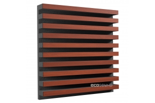 Акустична панель Ecosound Comb Apple-Locarno 50 х 50 см 73 мм коричнева