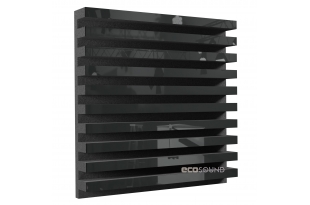 Акустична панель Ecosound Comb Plastic Black 50 х 50 см 73 мм чорна
