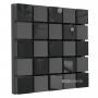 Купить акустическая панель ecosound tetras acoustic plastic black 50 х 50 см 73 мм черная по низкой цене
