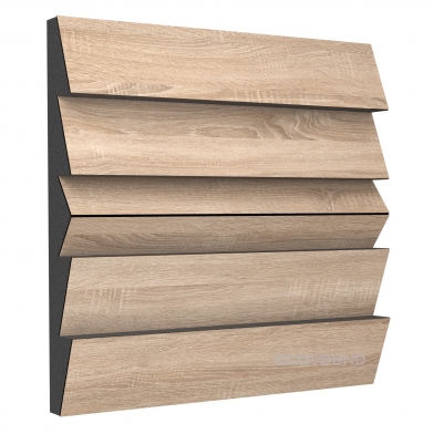 Купить акустическая панель ecosound pindiff rock lt-sonoma-oak 50 х 50 см 73 мм латте по низкой цене