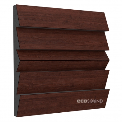 Купить акустическая панель ecosound pindiff rock wenge 50 х 50 см 73 мм коричневая по низкой цене