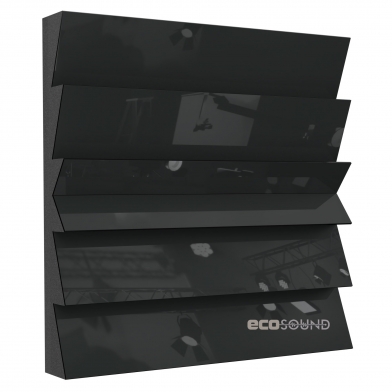 Купить акустическая панель ecosound pindiff crater plastic black 50 х 50 см 73 мм черная по низкой цене