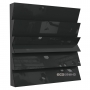 Купить акустическая панель ecosound pindiff crater plastic black 50 х 50 см 73 мм черная по низкой цене