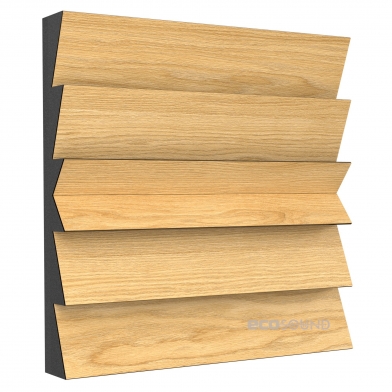 Купить акустическая панель ecosound pindiff crater sherwood-oak 50 х 50 см 73 мм светлый дуб по низкой цене