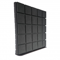 Акустическая ширма для стола – снижение шума и эха 500х500 мм  Эконом tetras