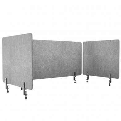 Купить настольная акустическая ширма для офисных столов ecosound felt 1200 х 600 orange  цвет в ассортименте по низкой цене