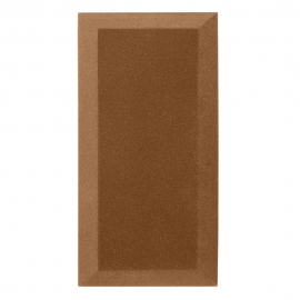 Бархатная акустическая панель из акустического поролона Ecosound Velvet Brown 50х25см 50мм. Цвет коричневый