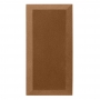 Купить оксамитова акустична панель з акустичного поролону ecosound velvet brown 50х25см 50мм. колір коричневий  по низкой цене