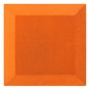 Бархатная акустическая панель из акустического поролона Ecosound Velvet Orange 25х25см 50мм. Цвет оранжевый