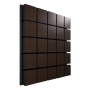Акустична панель Ecosound Tetras Wood Brown 50x50см 53мм колір коричневий 