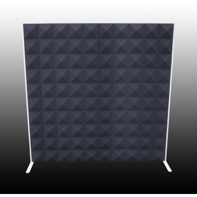 Купить акустическая ширма ecosound acoustic pyramid 200х200 см цвет черный графит по низкой цене
