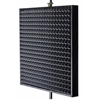 Купить акустический экран для микрофона плоский ecosound 1x1 метр цвет черный по низкой цене
