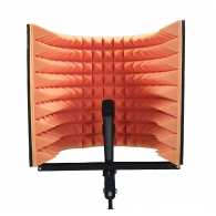 Акустичний екран для мікрофона Ecosound L 50х50 см колір помаранчевий 