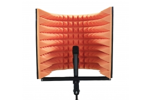 Акустичний екран для мікрофона Ecosound L 50х50 см колір помаранчевий 