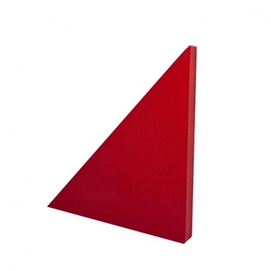 Купить акустическая плита треугольник ecosound red 500х500х30мм цвет красный по низкой цене