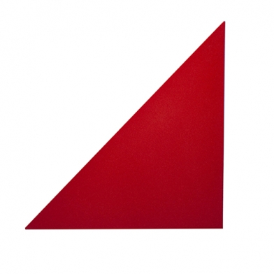 Купить акустическая плита треугольник ecosound red 500х500х30мм цвет красный по низкой цене