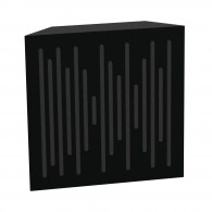 Бас пастка Ecosound Bass trap Ecowave wood 500х500х100 колір чорний 