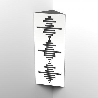 Купить бас ловушка ecosound bass trap mini waveform wood 500x200x100 цвет в ассортименте по низкой цене