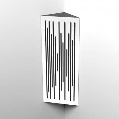 Купить бас ловушка ecosound bass trap mini ecowave-v wood 500x200x100 цвет в ассортименте по низкой цене