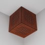 Купить басовая ловушка куб ecosound vortex wood 250x250x250 цвет в ассортименте по низкой цене