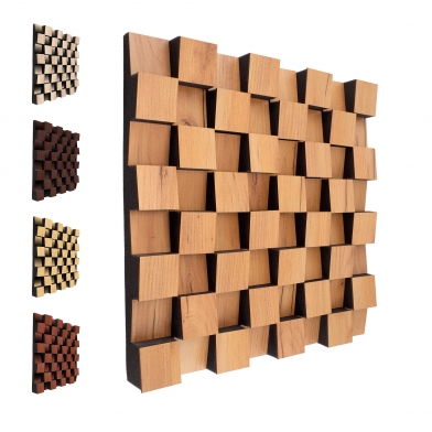 Акустический диффузор-рассеиватель Ecosound Ecodiff 8x8 50 х 50 см 53 мм 