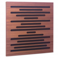 Акустична панель Ecosound EcoWave Rosewood 50x50см 33мм колір коричневий 